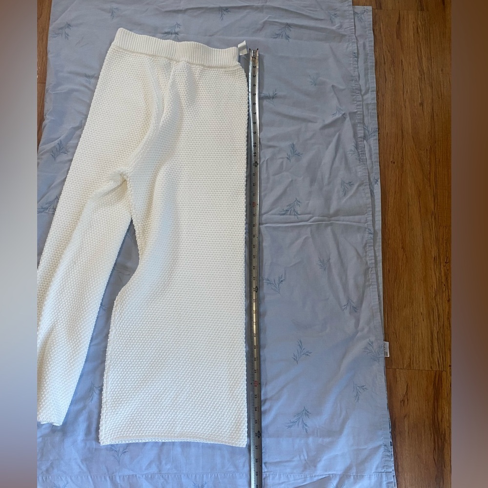 Cozy Cream Knit Pants - Picture 11 of 11